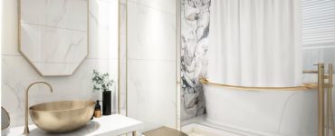 Идеи за дизайн на стените на банята